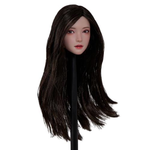 HiPlay 1/6 Asiatische Schönheit Kopfskulptur mit beweglichen Augen - Yueyue Ver.D für Actionfiguren von HiPlay