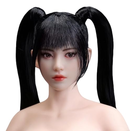HiPlay 1/6 Bewegliche Augen Asiatischer Frauenkopf-Skulptur - Taozi Ver.A Für Actionfiguren Alter 15+ von HiPlay