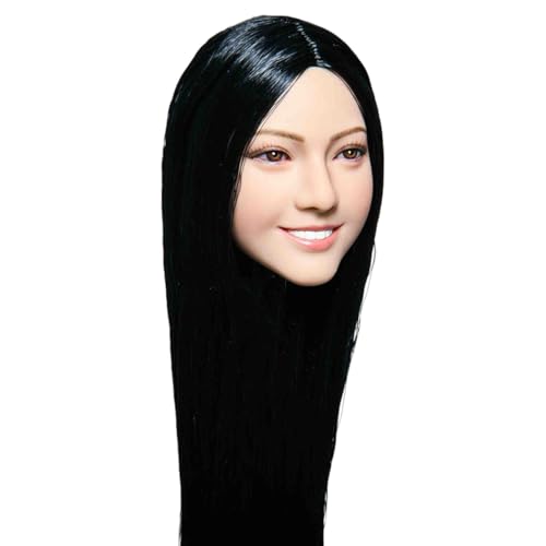 HiPlay 1/6 Bewurzelter Haarschopf Frauenkopfskulptur - Begonia für Actionfiguren von HiPlay