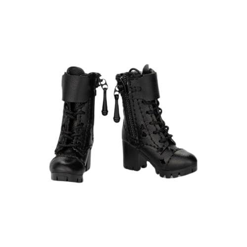 HiPlay 1/6 Female Black Boots Schuhe Puppenzubehör für 12-Zoll-Actionfigur von HiPlay
