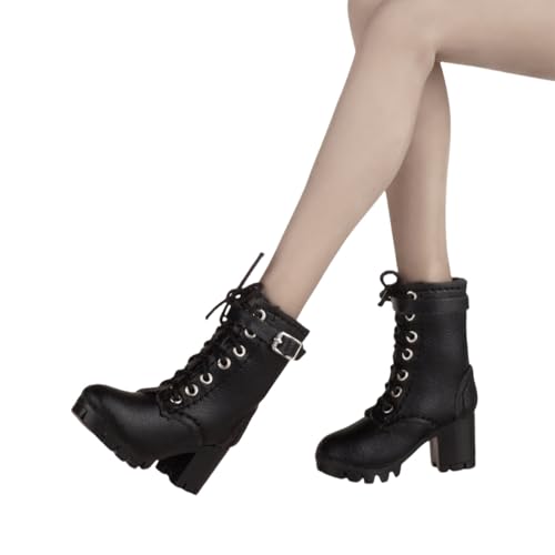 HiPlay 1/6 Female Black High Heels Boots Schuhe Puppenaccessoire für 12-Zoll Actionfigur von HiPlay