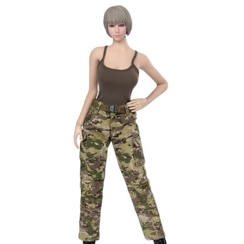HiPlay 1/6 Female Vest Pants Trousers Set CP Camouflage Puppenkleidung Zubehör für 12-Zoll Actionfigur von HiPlay