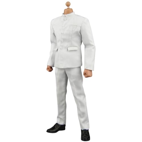 HiPlay 1/6 Männlicher Weißer Chinesischer Tunika-Anzug Set Puppenkleidung Zubehör für 12-Zoll-Figuren HiPlay 1/6 Männlicher Weißer Chinesischer Tunika-Anzug Set Puppenkleidung Zubehör für 12-Zoll-Figuren von HiPlay