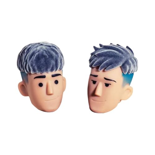 HiPlay 1/6 Male Head Sculpt Set 5.0 Black Flocked Hair 202415a for Action Figures Age 15+ HiPlay 1/6 Male Head Sculpt Set 5.0 Black Flocked Hair 202415a for Action Figures Age 15+ von HiPlay