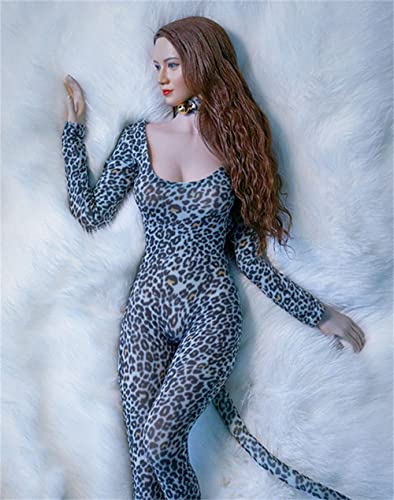 HiPlay 1/6 Scale 12 Inches Female Figure Doll Clothes, Handmade Cat Girl Bodysuit, Outfit for Phicen,TBLeague JIAOU Action Figure CM200-E von HiPlay