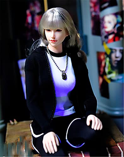 HiPlay 1/6 Scale 12 Inches Female Figure Doll Clothes, Handmade School Girl Sports Suit , Outfit for Phicen,TBLeague JIAOU Action Figure CM068A von HiPlay