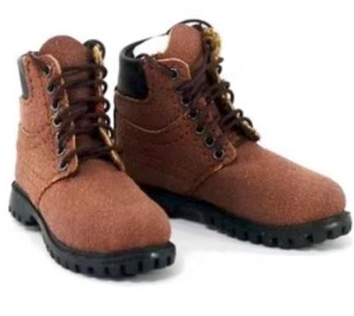 HiPlay 1/6 Scale Action Figure Accessory: Fawn Men's Hiking Boots Model for 12-inch Miniature Collectible Figure MDXC von HiPlay