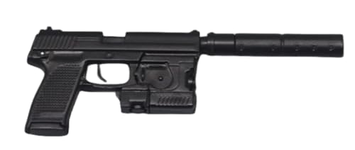 HiPlay 1/6 Scale Action Figure Accessory: Heckler & Koch MK23 Mod 0 Model for 12-inch Miniature Collectible Figure (ZY2009DHS) von HiPlay