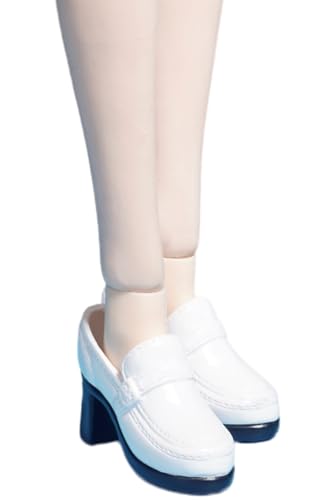 HiPlay 1/6 Scale Action Figure Accessory: JK Student Shoes Model for 12-inch Miniature Collectible Figure White SA054A von HiPlay