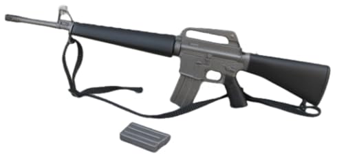 HiPlay 1/6 Scale Action Figure Accessory: M16A1 Automatic Rifle Model for 12-inch Miniature Collectible Figure (M16A1) von HiPlay