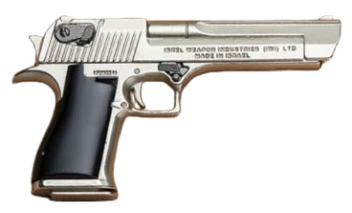 HiPlay 1/6 Scale Action Figure Accessory: Pistol Model for 12-inch Miniature Collectible Figure LSJS-011A (Argent) von HiPlay