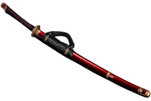 HiPlay 1/6 Scale Action Figure Accessory: Red Die-Cast Alloy Samurai Sword Model for 12-inch Miniature Collectible Figure LS2022-10A HiPlay 1/6 Scale Action Figure Accessory: Red Die-Cast Alloy Samurai Sword Model for 12-inch Miniature Collectible Figure LS2022-10A von HiPlay