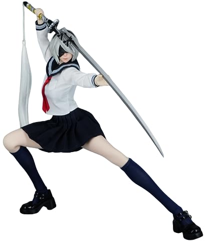 HiPlay 1/6 Scale Female Figure Doll Clothes: School Uniform Swimsuit Set for 12-inch Collectible Action Figure SA011 (A) von HiPlay