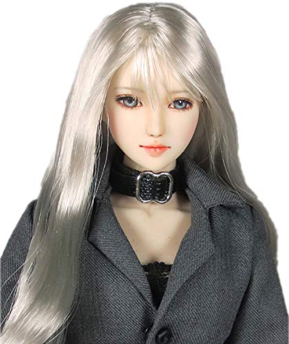 HiPlay 1/6 Scale Female Figure Head Sculpt, 100% Handmade & Customized Makeup, Anime Style, Beauty Charming Girl Doll Head for 12" Action Figure TBLeague/Obitsu/JIAOU CDH62 (Natural Skin) von HiPlay