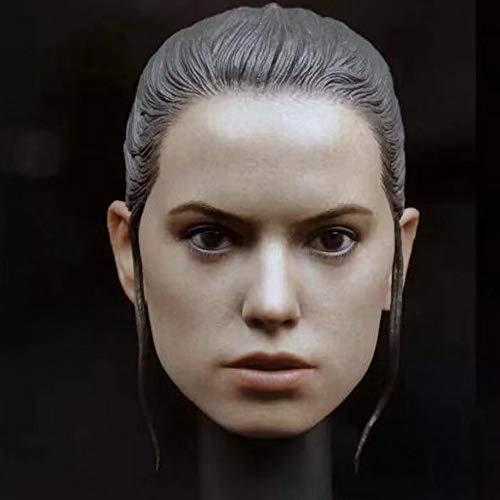 HiPlay 1/6 Scale Female Figure Head Sculpt, Beautiful Girl Doll Head for 12 inch Action Figure TBLeague/Phicen/JIAOUDOLL HS006 (A) von HiPlay