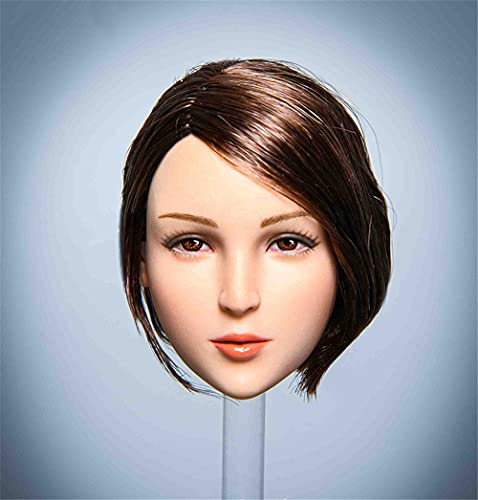 HiPlay 1/6 Scale Female Figure Head Sculpt, Charming Girl Doll Head for 12 Inch Action Figure TBLeague JIAOUDOLL HS054(C) von HiPlay