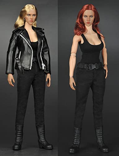 HiPlay 1/6 Scale Female Leather Outfit Costume for 12 inch Female Seamless Action Figure Phicen/TBLeague ZY24 HiPlay 1/6 Scale Female Leather Outfit Costume for 12 inch Female Seamless Action Figure Phicen/TBLeague ZY24 von HiPlay