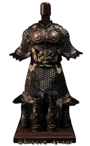 HiPlay 1/6 Scale Figure Doll Clothes: Alloy Ancient Chinese Armor Suit for 12-inch Collectible Action Figure (Black) von HiPlay