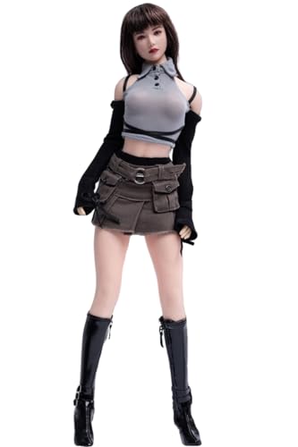 HiPlay 1/6 Scale Figure Doll Clothes: T-Shirt Suit Skirt for 12-inch Collectible Action Figure (TCT-033A) von HiPlay