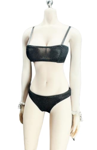 HiPlay 1/6 Scale Figure Doll Clothes: Underwear Panty Set for 12-inch Collectible Action Figure Black 051HS von HiPlay