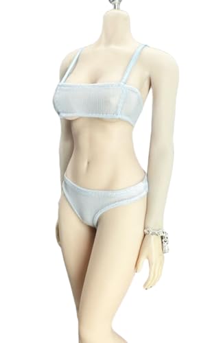 HiPlay 1/6 Scale Figure Doll Clothes: Underwear Panty Set for 12-inch Collectible Action Figure Blue 051QLS von HiPlay