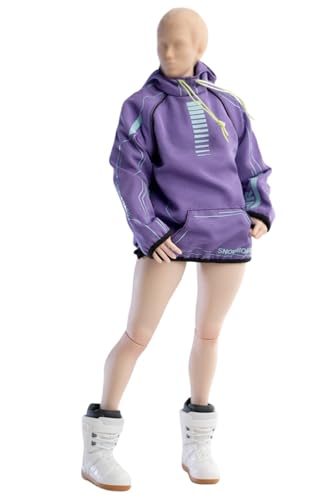HiPlay 1/6 Scale Figure Doll Clothes: Winter Snow Wear for 12-inch Collectible Action Figure Purple CA011ZS von HiPlay