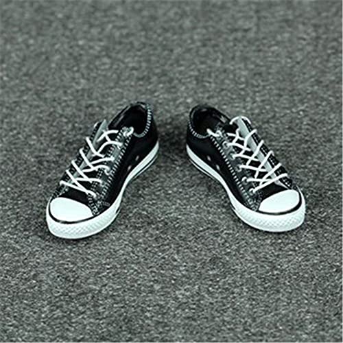 HiPlay 1/6 Scale Figure Shoes, Sneakers, Boots, High-Heeled Shoes for 12 inch Female Action Figure Phicen/TBLeague ACC023(Black) von HiPlay