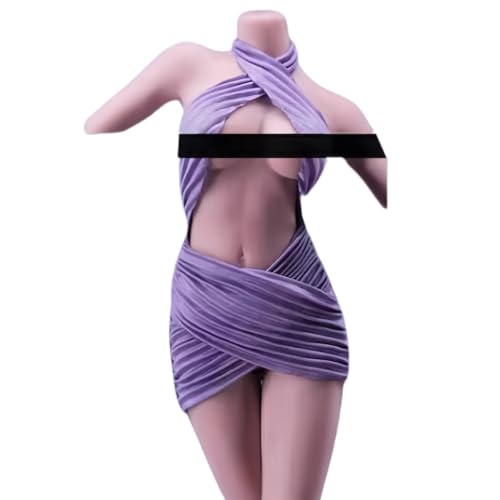 HiPlay 1/6 Victoria's Secret Kleid Lila für Actionfiguren von HiPlay