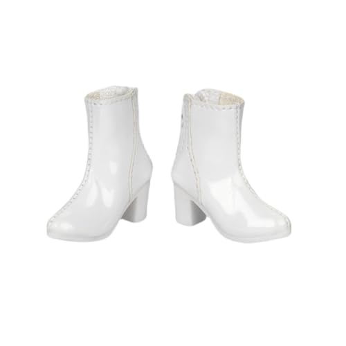 HiPlay 1/6 Weiße Kurzstiefel Damenschuhe Puppenzubehör für 12-Zoll-Actionfigur von HiPlay