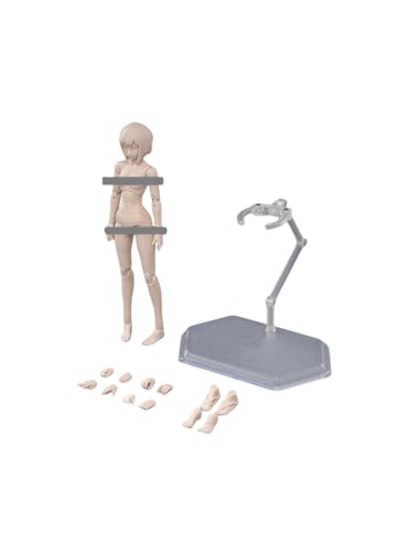 HiPlay 1:12 Scale Female Half-Seamless Action Figure Body -Tall and Plump Body Shape, Small Bust and Fair Skin T86-ST01A HiPlay 1:12 Scale Female Half-Seamless Action Figure Body -Tall and Plump Body Shape, Small Bust and Fair Skin T86-ST01A von HiPlay