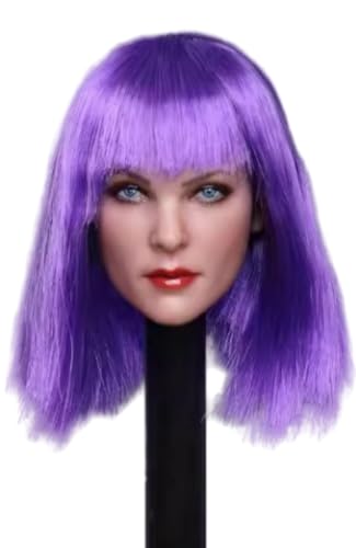 HiPlay 1:6 Scale Female Head Sculpt, Euro-American Cool Girl Female Head Sculpture for 12-inch Action Figures GC019C von HiPlay