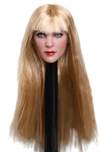 HiPlay 1:6 Scale Female Head Sculpt, Euro-American Cool Girl Female Head Sculpture for 12-inch Action Figures GC019G von HiPlay