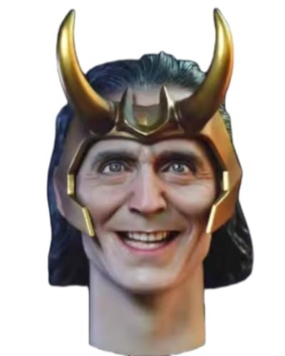 HiPlay 1:6 Scale Male Head Sculpt, Loki, European Male Head Sculpture for 12-inch Action Figures (By-t10a) von HiPlay