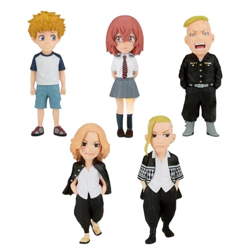 HiPlay BANPRESTO Tokyo Revengers WC8 Set of 5 Art Anime Statue von HiPlay