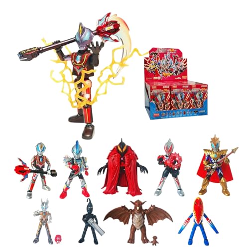 HiPlay Blokees Ultraman All-Star Edition Serie 14 Belial Fusion Juggler Blind Box Figur Einzelbox von HiPlay