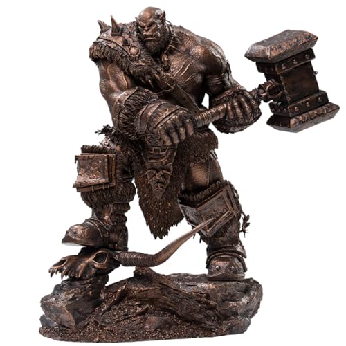 HiPlay DAMTOYS 10-Zoll Warcraft - Orgrim Nachahmung Bronze Sammlerfigur Anime Statue von HiPlay