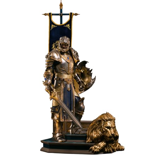 HiPlay DAMTOYS 28-Zoll Epic Series Warcraft Film - König Llane Kunststatue von HiPlay