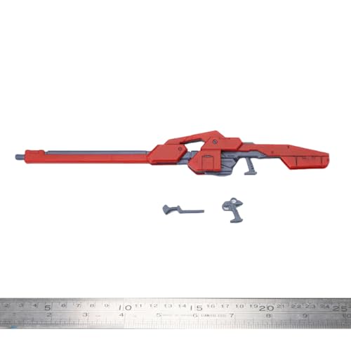 HiPlay EW 1/144 HG Kehaar Klappgewehr AOZ003D (Rot) für Actionfiguren ab 15 Jahren. von HiPlay