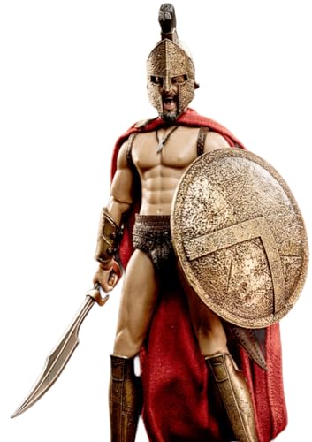 HiPlay HHMODEL Collectible Figure Full Set: Sparta Warriors, 1:12 Scale Miniature Male Action Figurine HH18065 von HiPlay