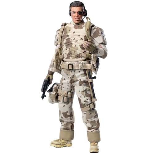 HiPlay HIYA 1/12 Universal Soldier: Luke De Fro Bemalte Actionfiguren von HiPlay