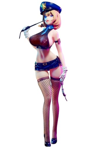HiPlay Hapitopi Collectible Figure: Vice City Female Sheriff, Anime Style, 1:6 Scale Miniature Figurine NJG von HiPlay