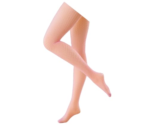 HiPlay Hasuki Collectible Action Figure's Clothes: Shereo Fishnet Pantyhose Seamless Stockings for 1:6 Scale Flexible Figure (LA0405 pink) von HiPlay