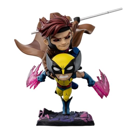 HiPlay Iron Studios Minico Series X Men 97: Gambit und Wolverine MARCAS112124-MC Statue von HiPlay