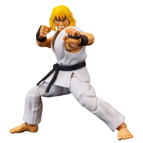 HiPlay JADA Toys, Street Fighter: Ken - White Outfit, 1/12 Scale Collectible Action Figure Full Set HiPlay JADA Toys, Street Fighter: Ken - White Outfit, 1/12 Scale Collectible Action Figure Full Set von HiPlay