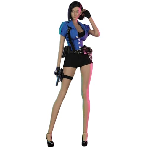 HiPlay JIAOUDOLL 1/6 Scale 12" Female Policewoman Uniform Suit Western Style JO24X-06D Blue Color Age 15+ HiPlay JIAOUDOLL 1/6 Scale 12" Female Policewoman Uniform Suit Western Style JO24X-06D Blue Color Age 15+ von HiPlay