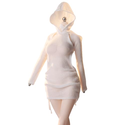 HiPlay JIAOUDOLL Gerüschtes Post-Apokalyptisches Langkleid Standardversion - Weiße Puppenkleidung Zubehör Passend für 1/6 Skala 12-Zoll Figur HiPlay JIAOUDOLL Gerüschtes Post-Apokalyptisches Langkleid Standardversion - Weiße Puppenkleidung Zubehör Passend für 1/6 Skala 12-Zoll Figur von HiPlay