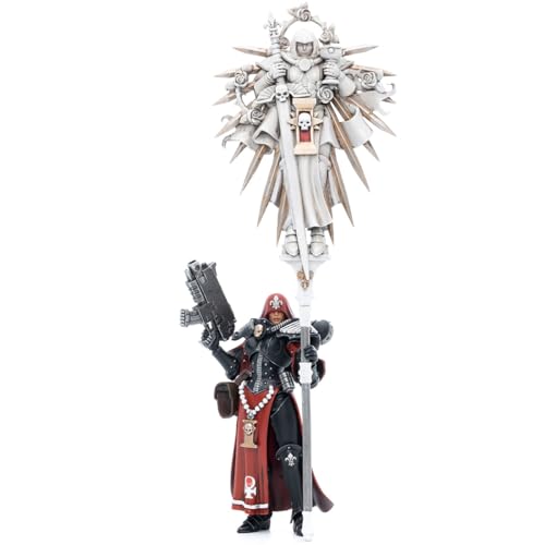 HiPlay JOYTOY 1/18 Warhammer 40.000 Adepta Sororitas Imagifier Schwester Saelon JT3891 Neuauflage Actionfigur von HiPlay
