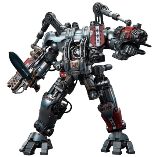 HiPlay JOYTOY 1/18 Warhammer 40.000 Grey Knights Nemesis Dreadknight mit Pilot JT6434 Neuauflage Actionfiguren von HiPlay