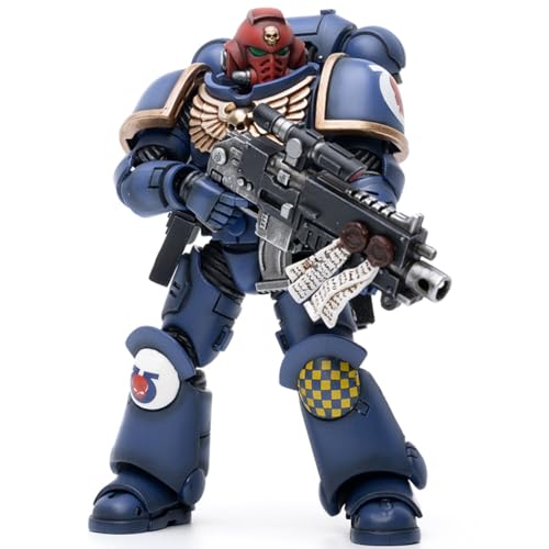HiPlay JOYTOY 1/18 Warhammer 40.000 Ultramarines Helden des Kapitels Bruder Veteran Sergeant Castor JT2474 Neuauflage Actionfigur HiPlay JOYTOY 1/18 Warhammer 40.000 Ultramarines Helden des Kapitels Bruder Veteran Sergeant Castor JT2474 Neuauflage Actionfigur von HiPlay