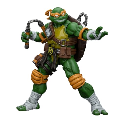 HiPlay JOYTOY Collectible Figure: Teenage Mutant Ninja Turtles - Michelangelo, 1:18 Scale Action Figure JT6144 HiPlay JOYTOY Collectible Figure: Teenage Mutant Ninja Turtles - Michelangelo, 1:18 Scale Action Figure JT6144 von HiPlay